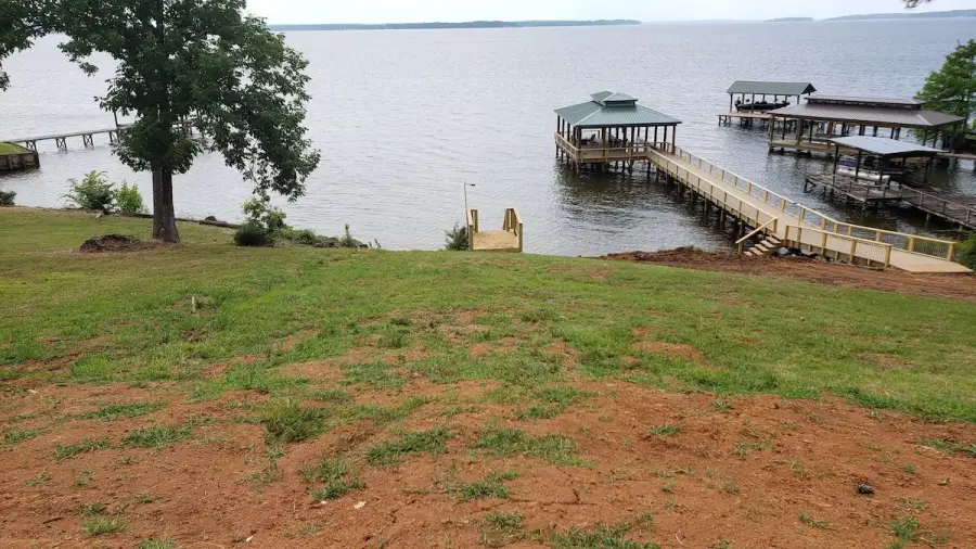 Stairway goes with the rv slot, the boathouse is Tiny Toledo Cabin.