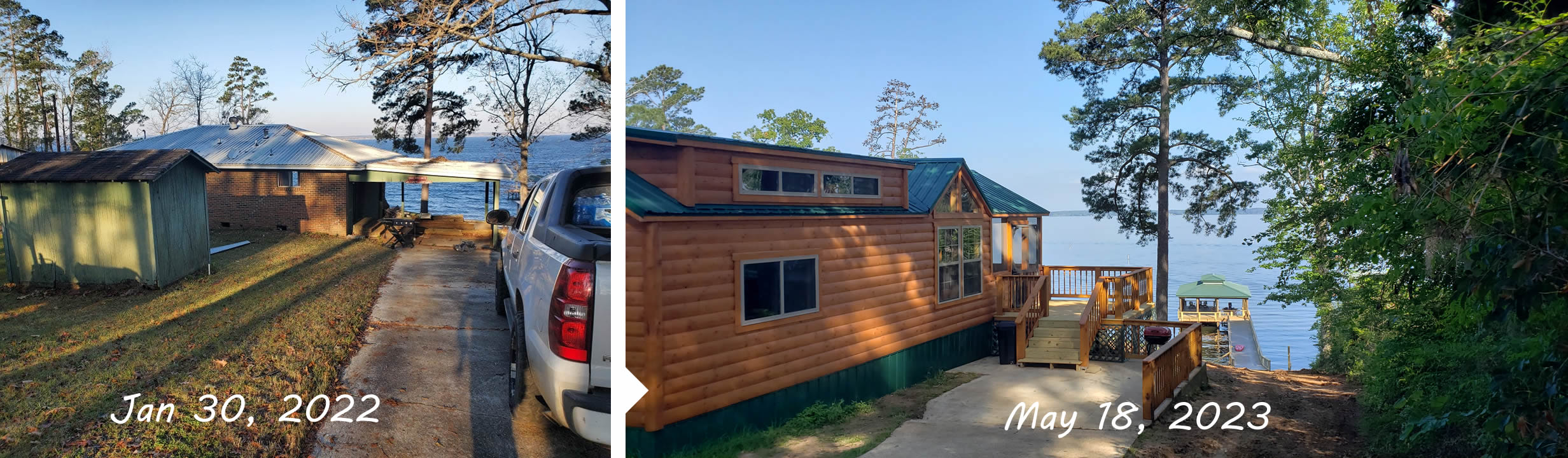 Fixer-Upper Toledo Bend Lakefront Property - The Story of Tiny Toledo